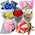 send colorful roses to japan