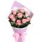 send 12 pink rose of bouquet to japan